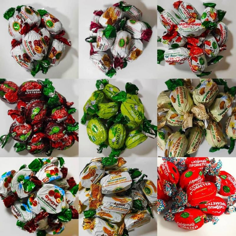 Черноголовка продукция конфеты