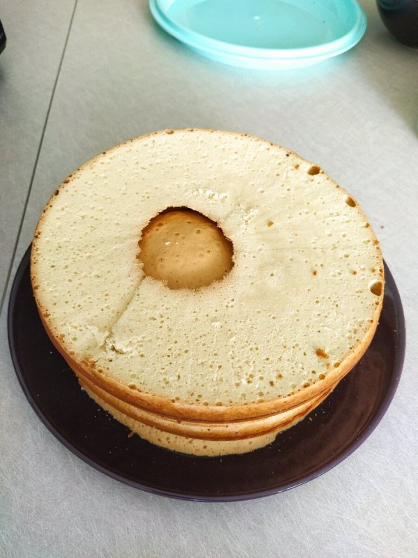 Домашний торт из коржей