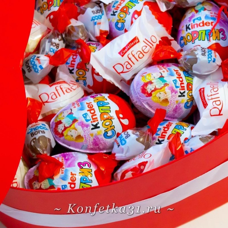 Шоколадки похожие на kinder