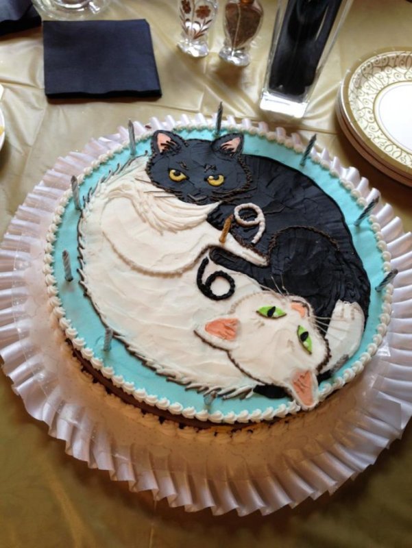 Кошачий торт