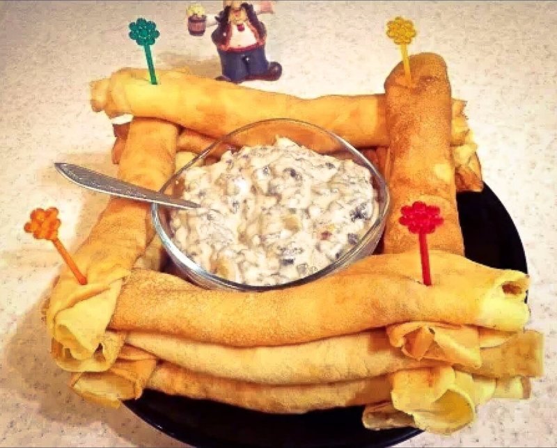 Блинчики в ресторане