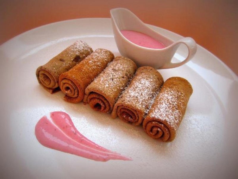 Блинчики 3 вкуса фото