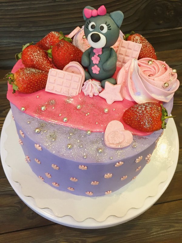 Торт для девочки 5 лет