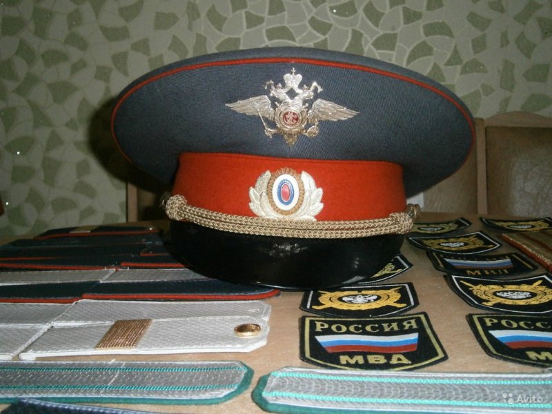 Фуражка капитана 1 ранга ВМФ
