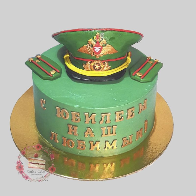 Торт фуражка пограничника