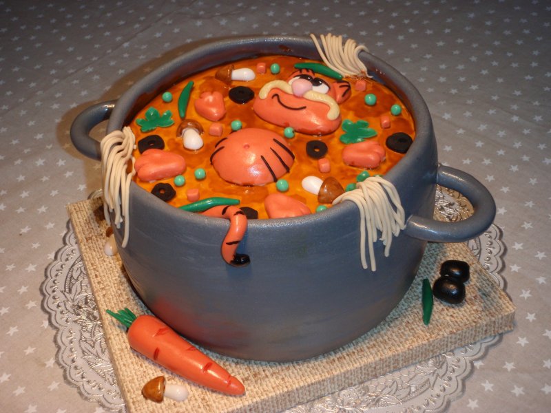 Торт с какашкой