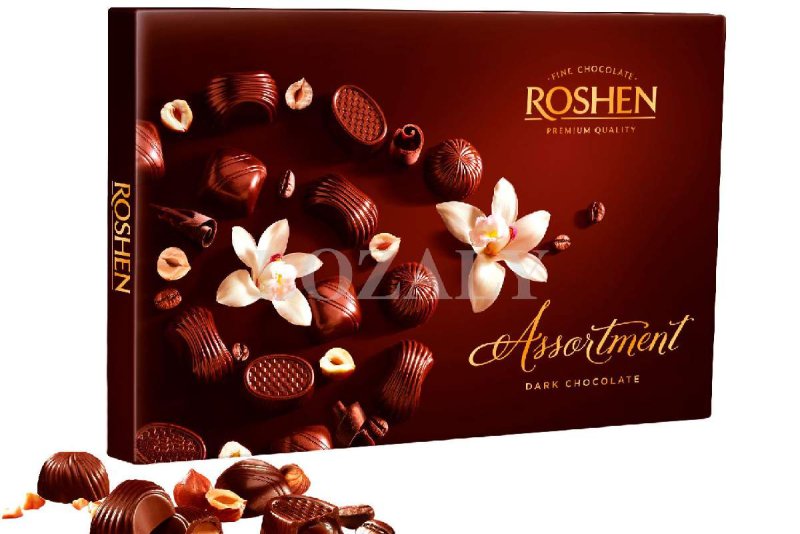Roshen шоколад белый пористый 80 г