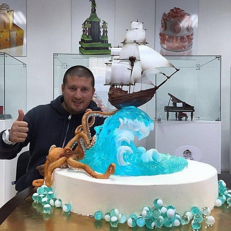 Свадебный торт Рената Агзамова замок
