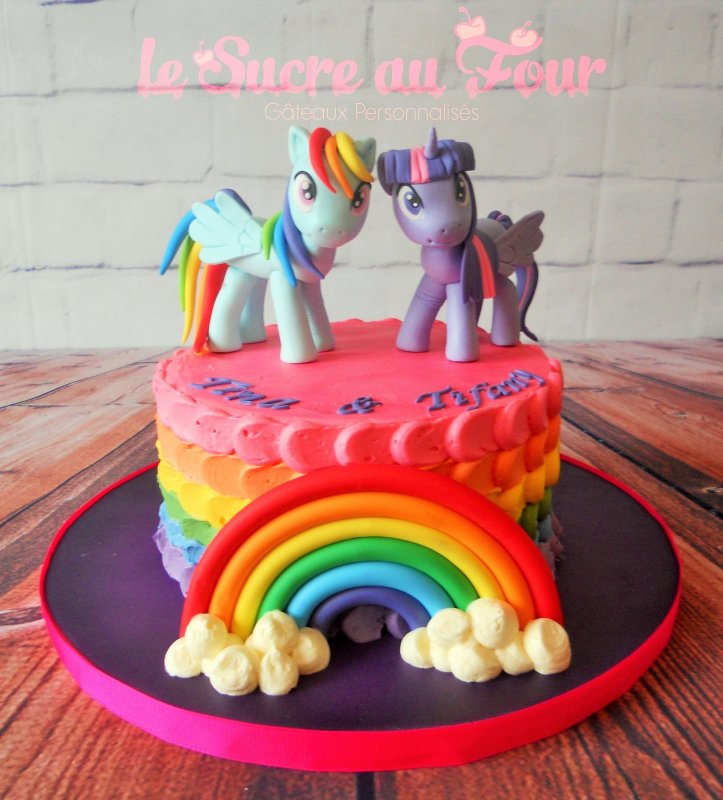 Торт my little poni