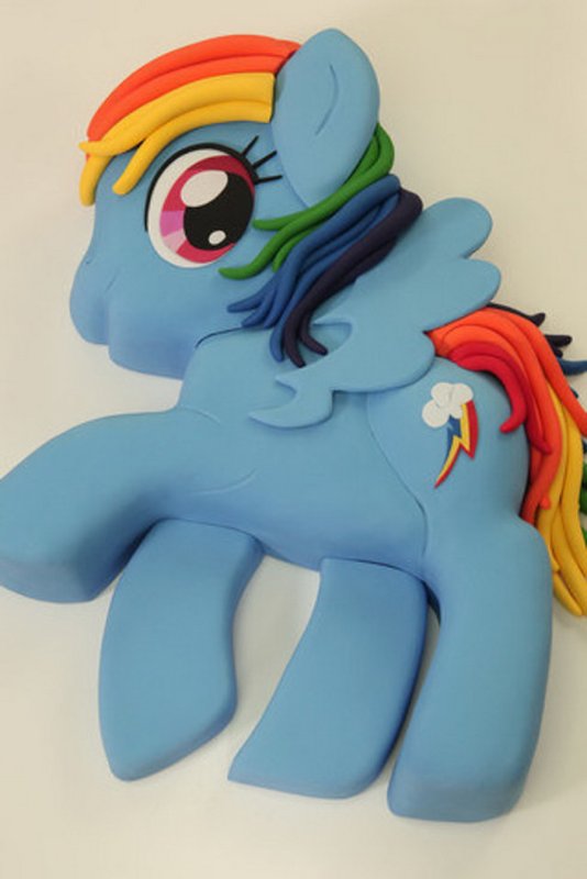 15 Amazing Rainbow Dash Cake ideas &Designs