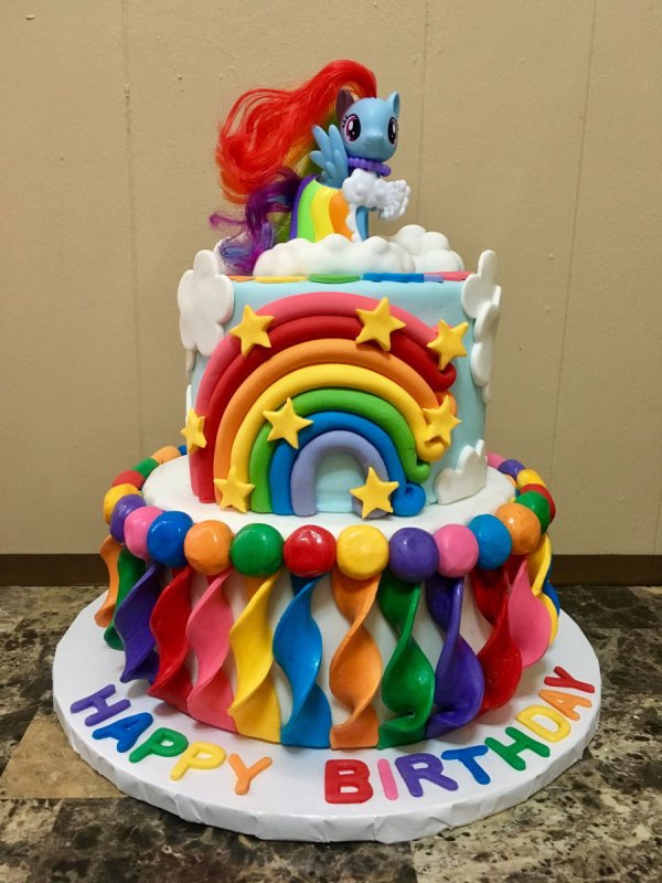 Торт Rainbow Dash