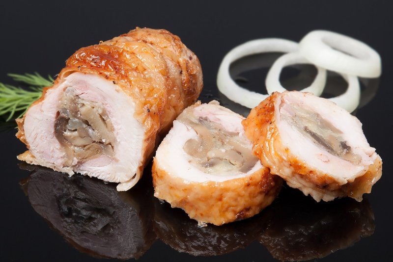 Куриные Рулладини с грибами