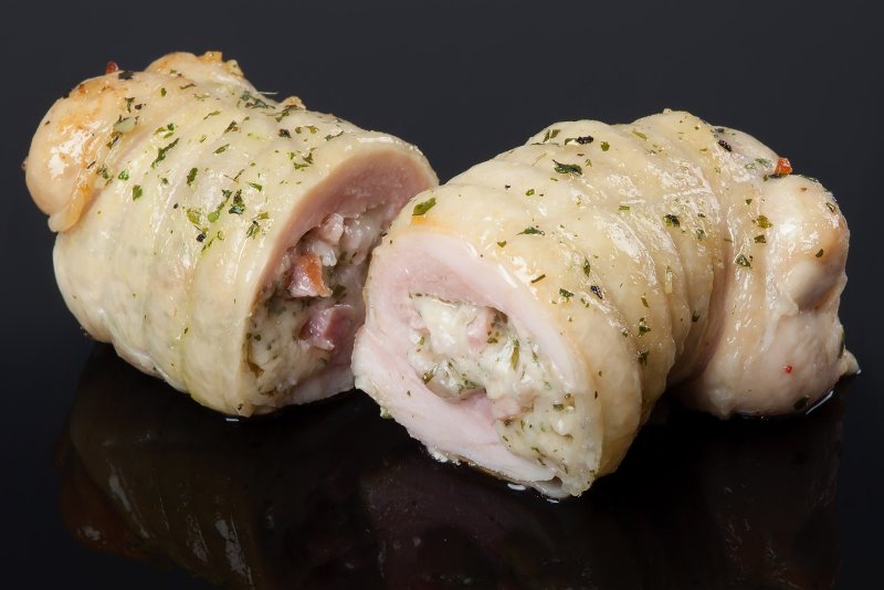 Куриная грудка рулет