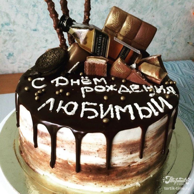 Тематические торты для мужчин