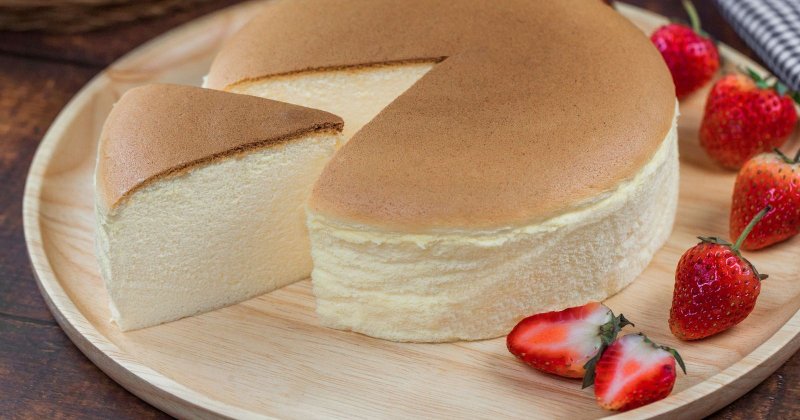 Японский хлопковый чизкейк
