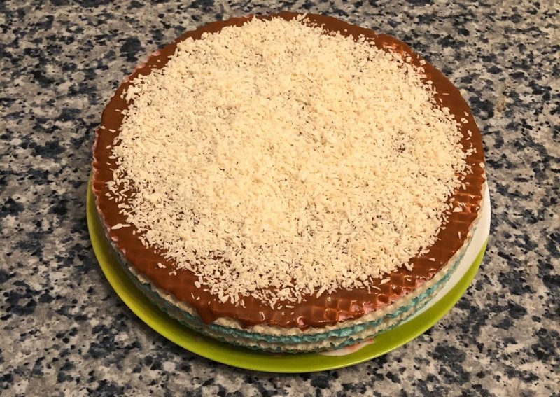 Вафли для торта