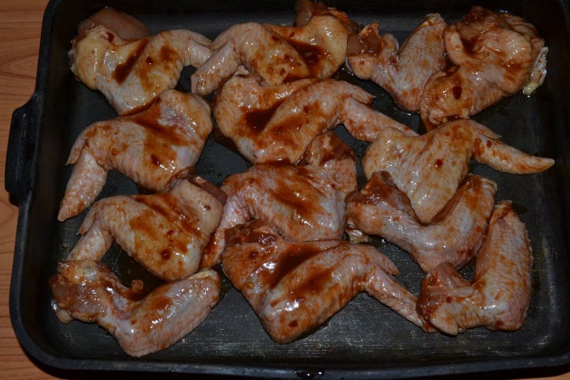 Куриные крылышки в духовке