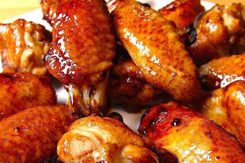 Куриные крылышки в медовом соусе