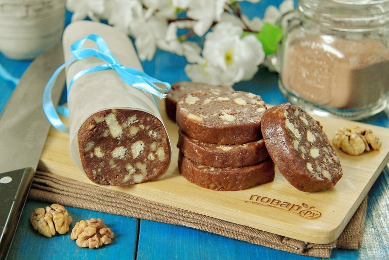 Шокко шоколадная колбаса
