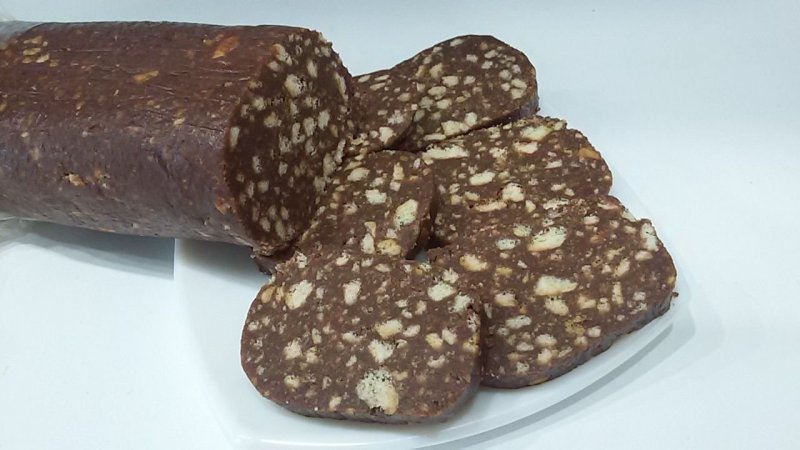 Шоколадная колбаса
