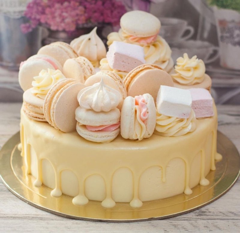 Торт "безе с фундуком" (Hazelnut Meringue Cake)
