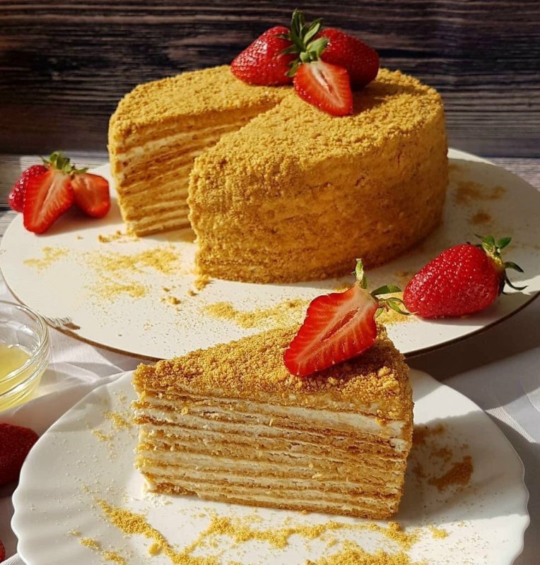 Коржи для медовика