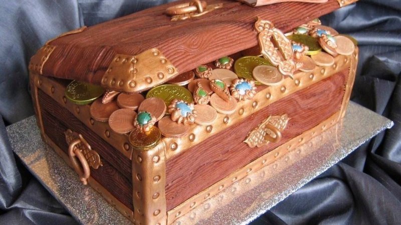 Торт пиратский в домашних