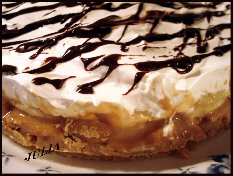 Вкусный английский десерт –Баноффи Пай (Banoffee pie)