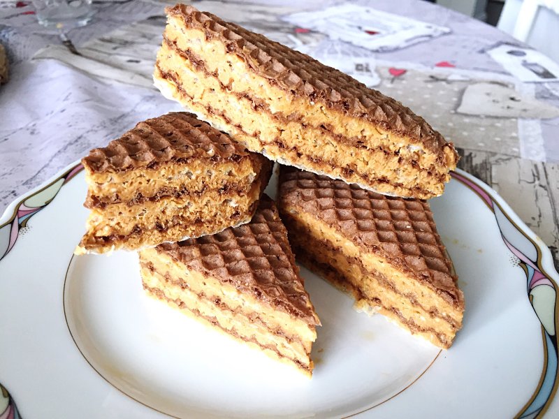 Торт с бананом и сгущенкой