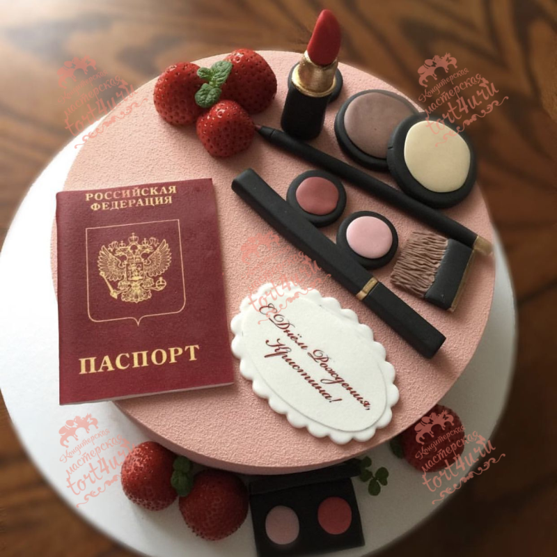 Торт с паспортом