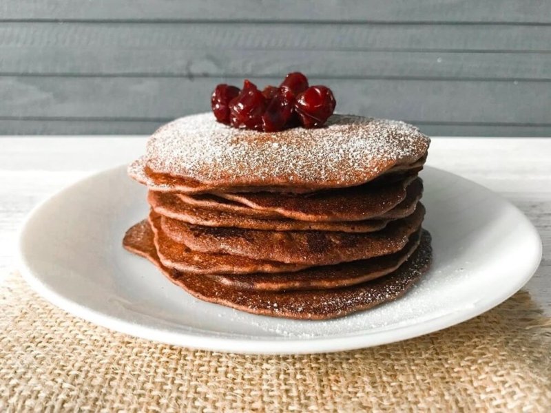 Шоколадные панкейки