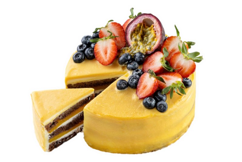 Торт Кокос манго маракуйя