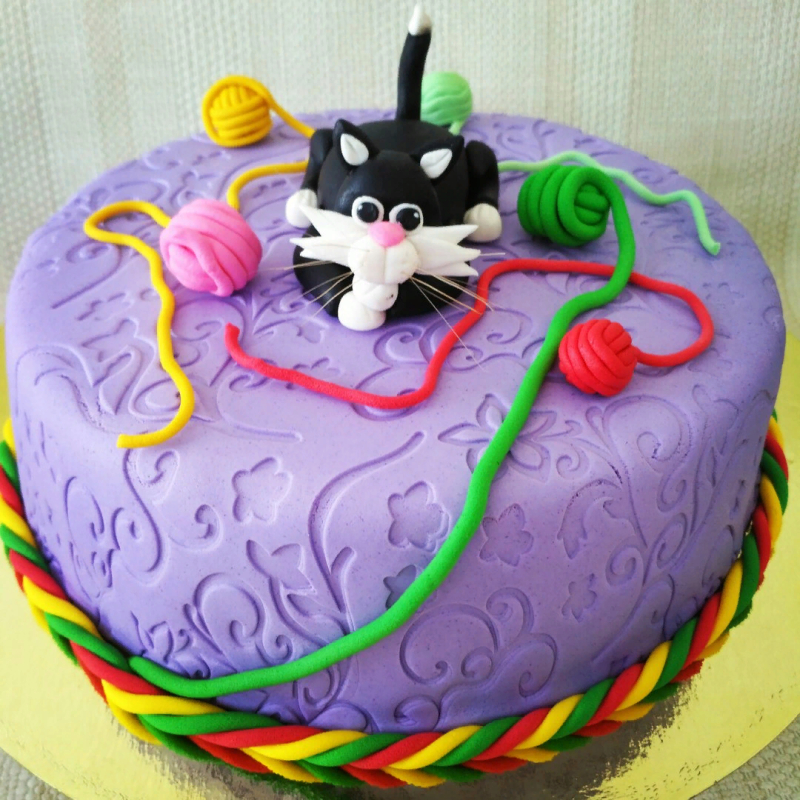 Торт с «кошками»