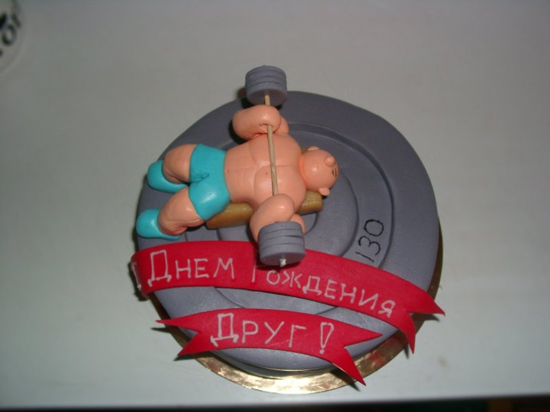 Торт для спортсмена