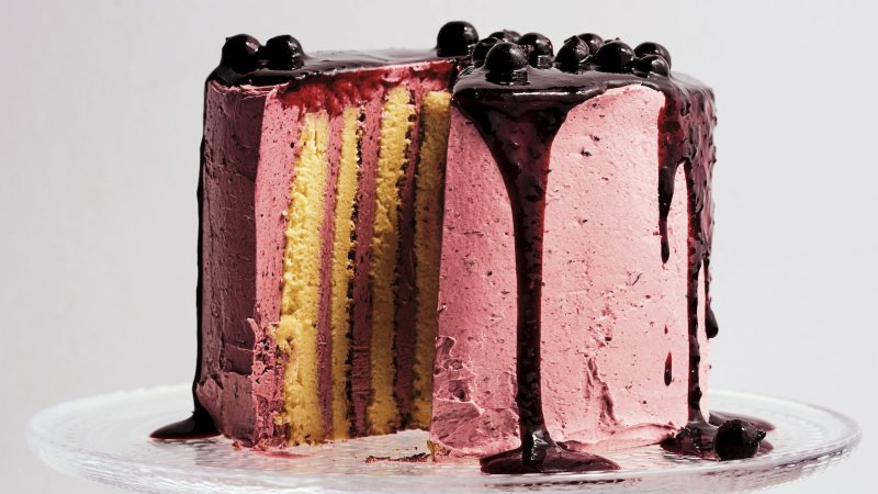 Торт с вертикальными коржами