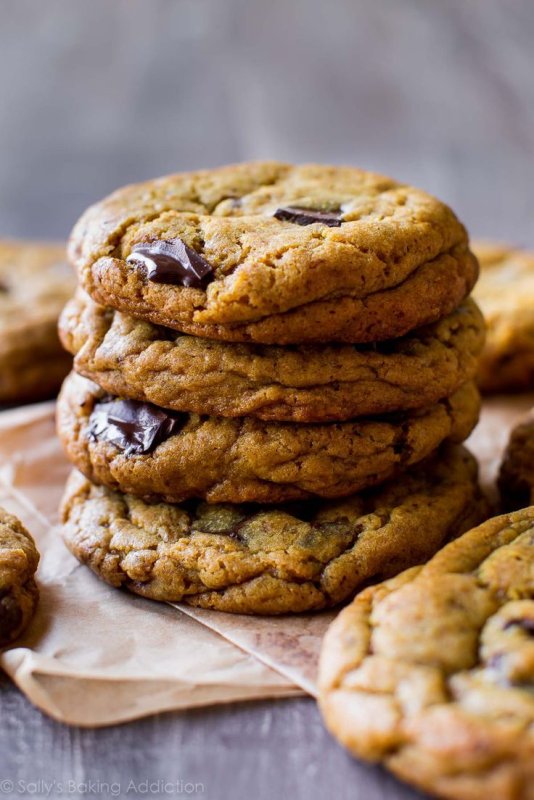 Chewy Brown Sugar Chocolate Chip cookie