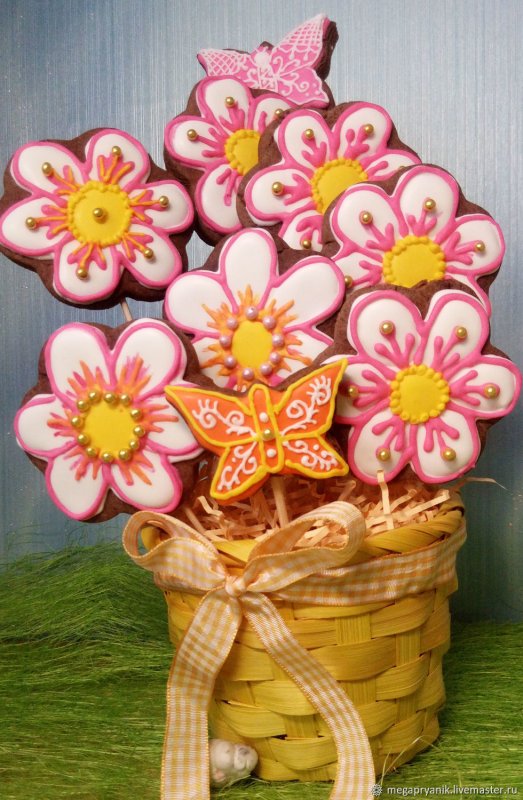 Пряник "букет"