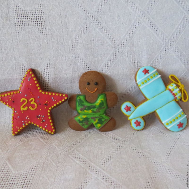 Пряники на 23 февраля коллегам