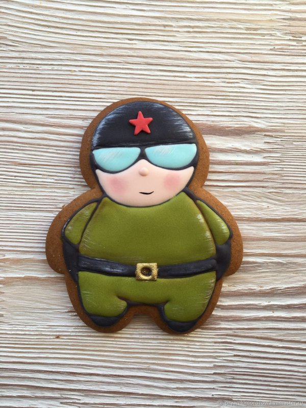 Имбирное печенье самолетик