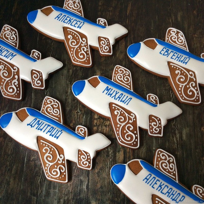 3д пряник самолет