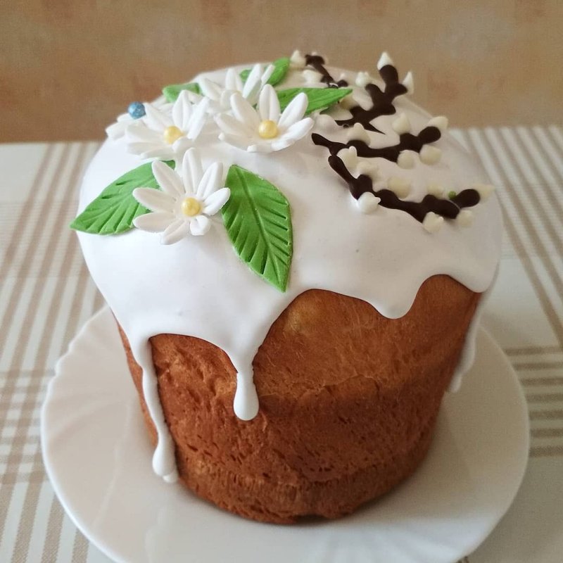 Торт кулич на Пасху