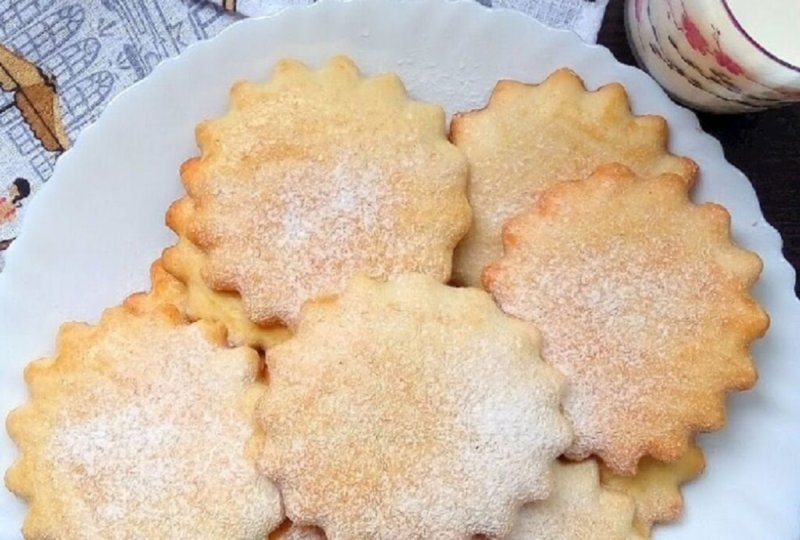 Молочные коржики
