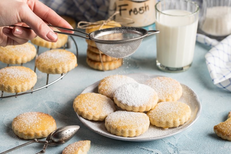 Молочные коржики