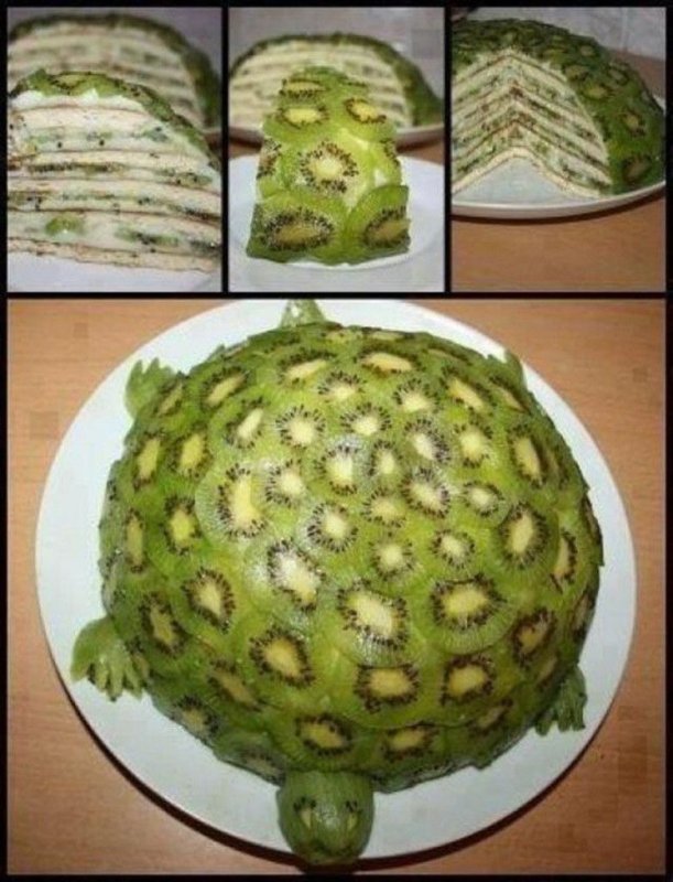 Торт черепаха мастика