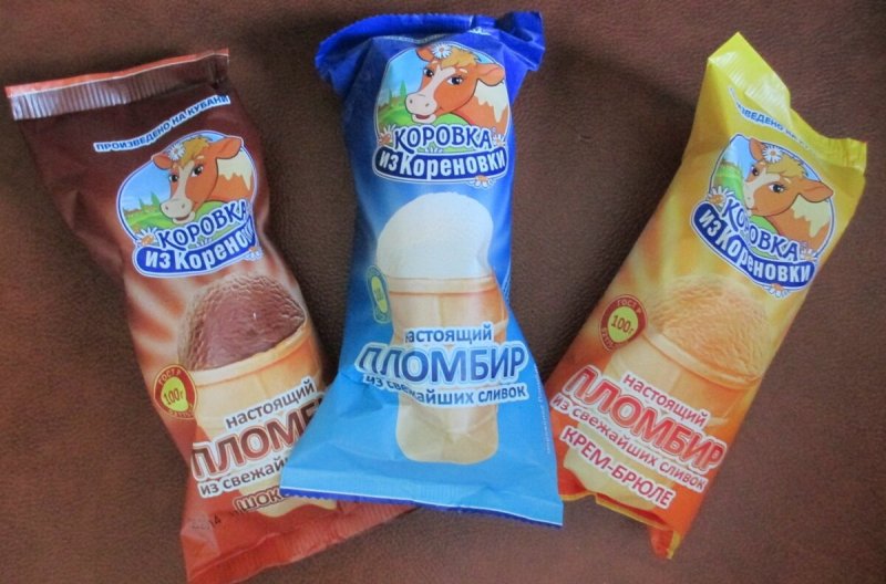 Пломбир Буренка из Кореновки