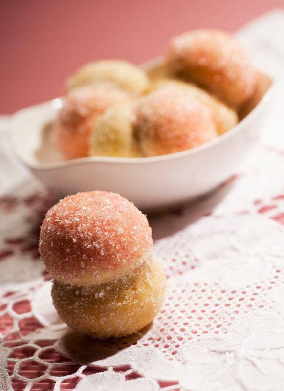 Выпечка с персиками
