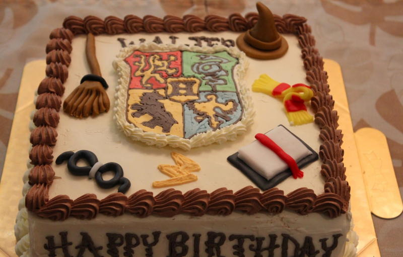 Торт Гарри Поттер Happy Birthday