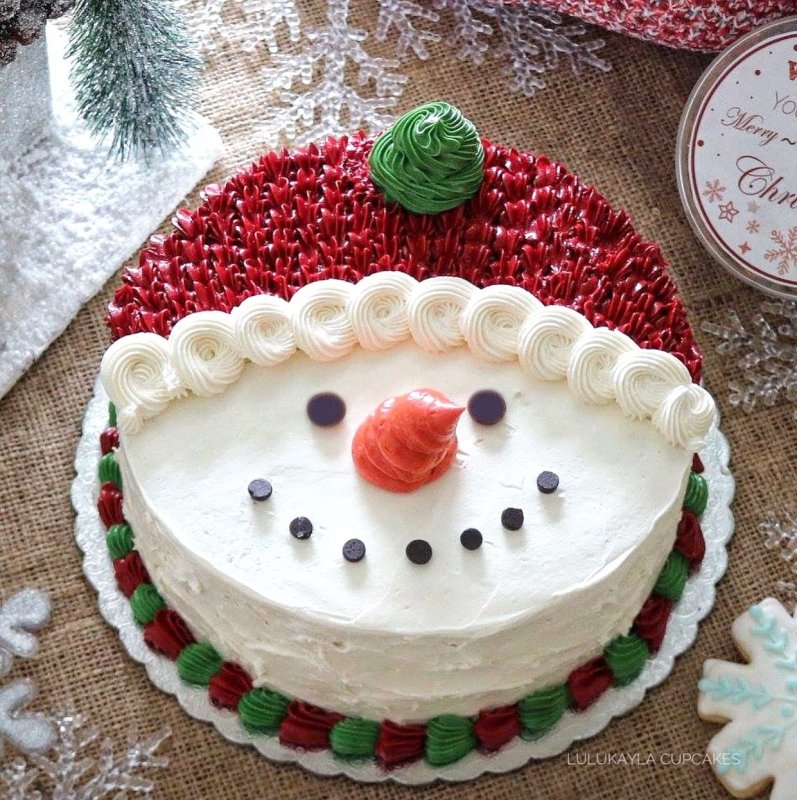 Массовые новогодние торты