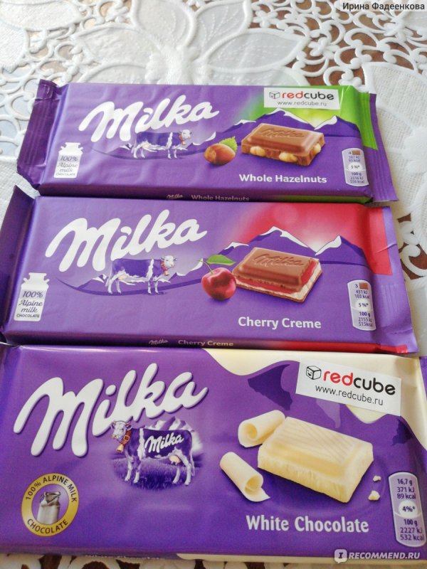 Шоколад Милка