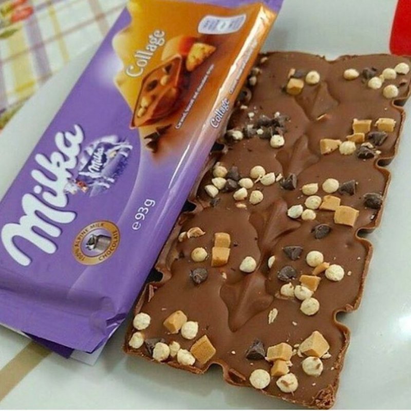 Милка много